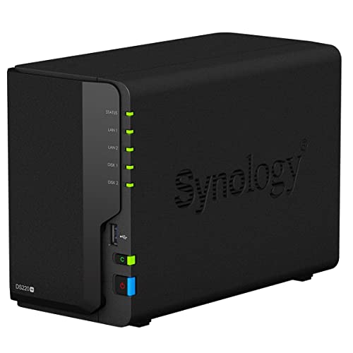 【NAS+24TB容量HDD+追加16Gメモリ】Synology DS220+ NAS+24TB容量HDD+追加16Gメモリ】Synology DS220+